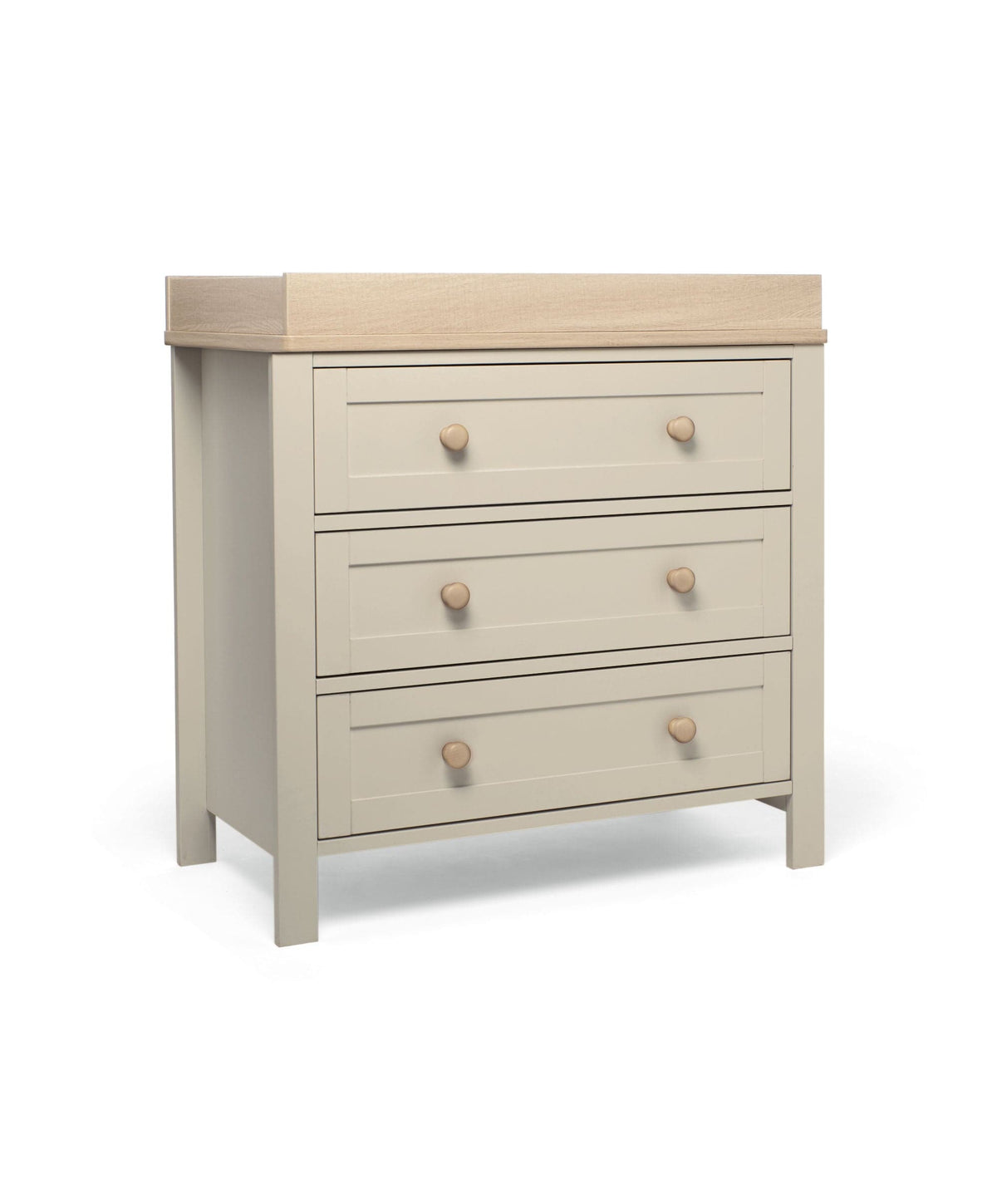 Wedmore Small Cotbed Set With Dresser Changer - Cashmere/Oak