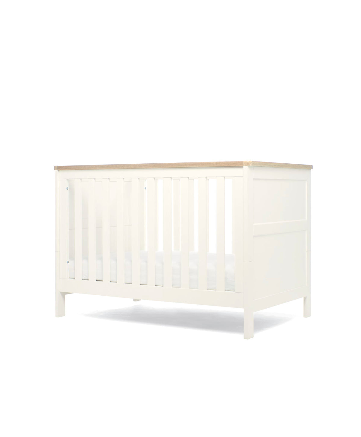 Wedmore 2 Piece Small Cotbed Set with Dresser Changer - White/Oak