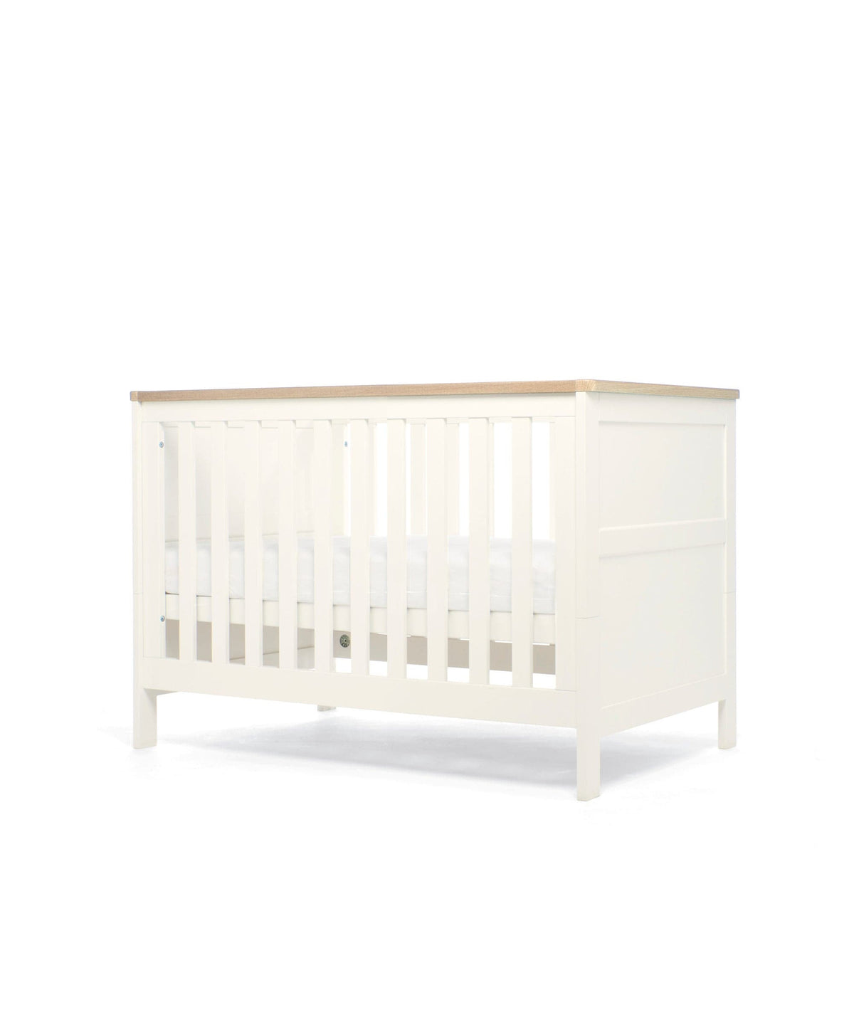 Wedmore Small Cotbed - White/Oak