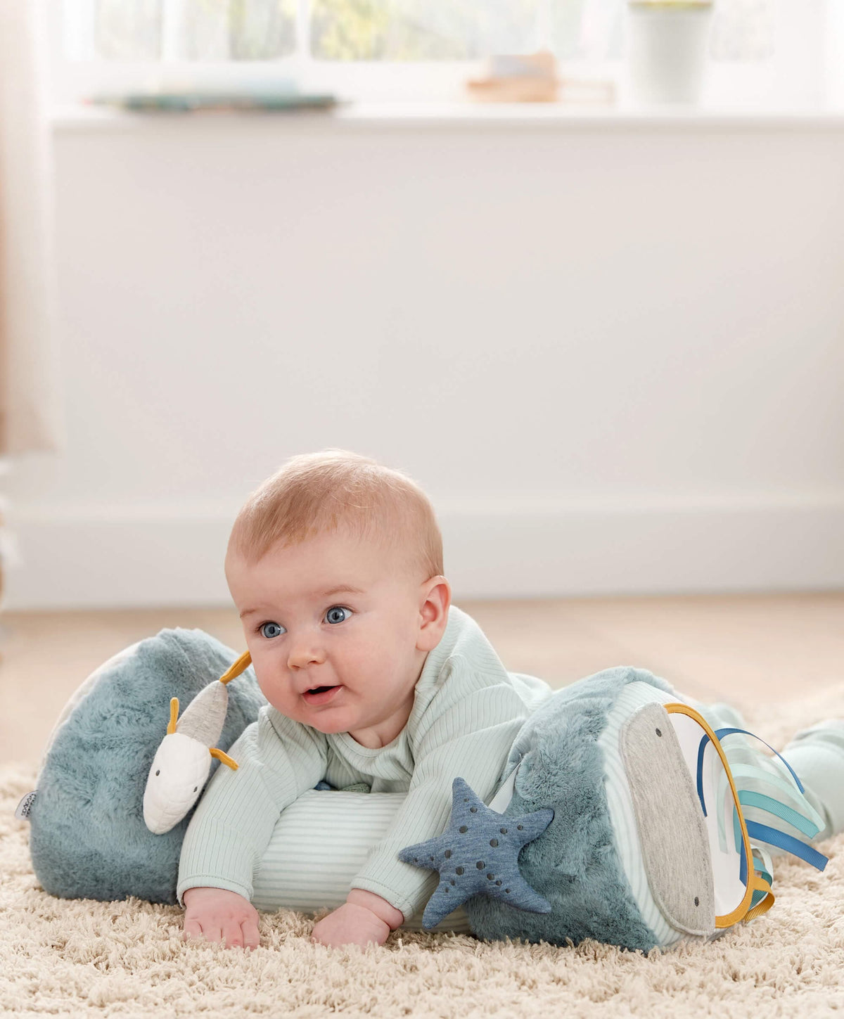 Tummy Time Roll Welcome to the World Under the Sea