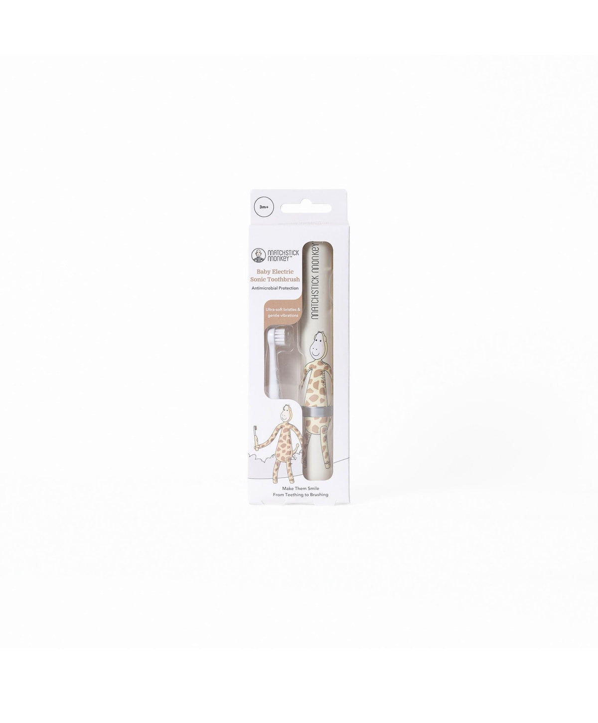 Matchstick Monkey Baby Electric Sonic Toothbrush - Giraffe