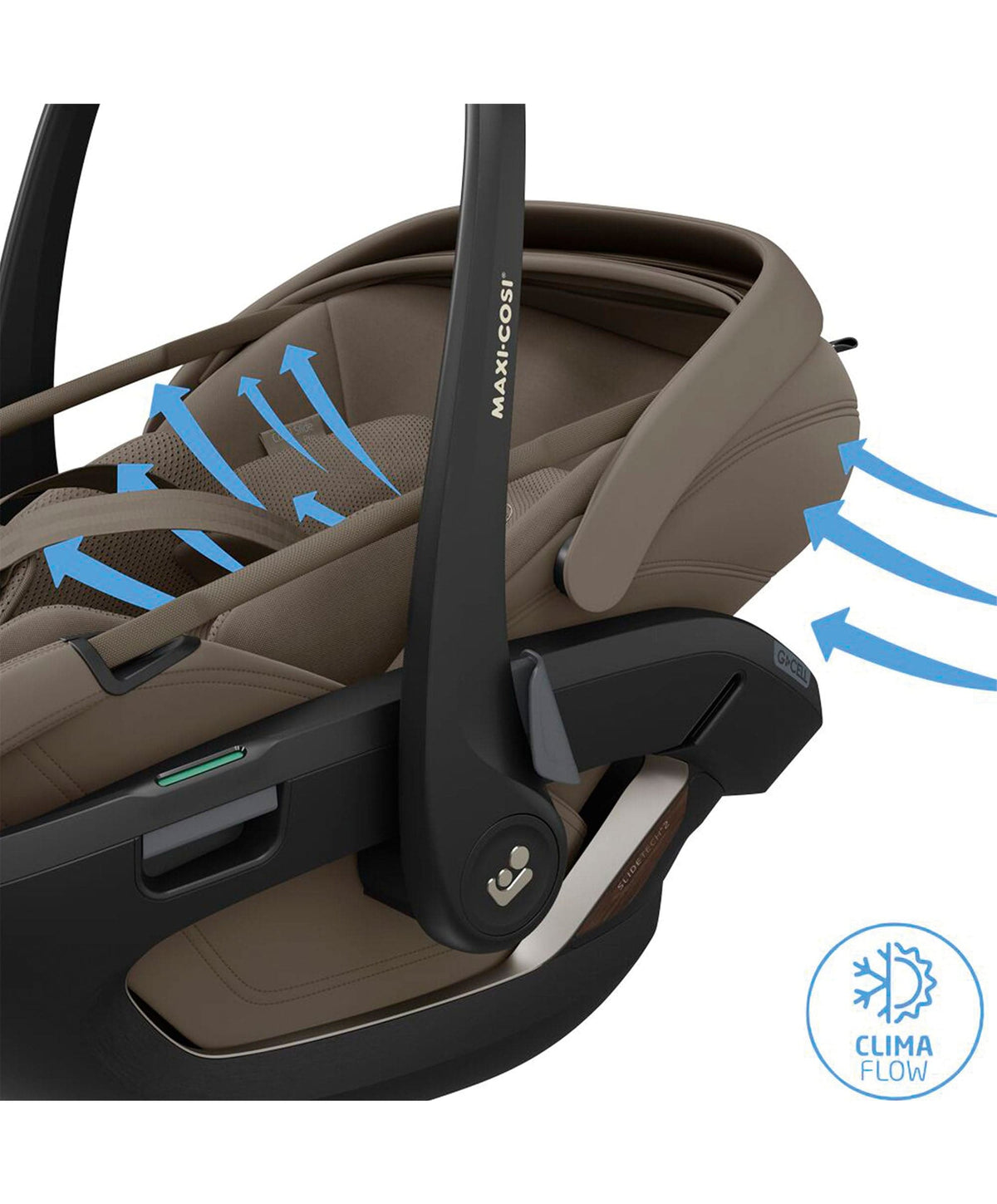 Maxi-Cosi Coral Slide Pro Car Seat - Oak Truffle