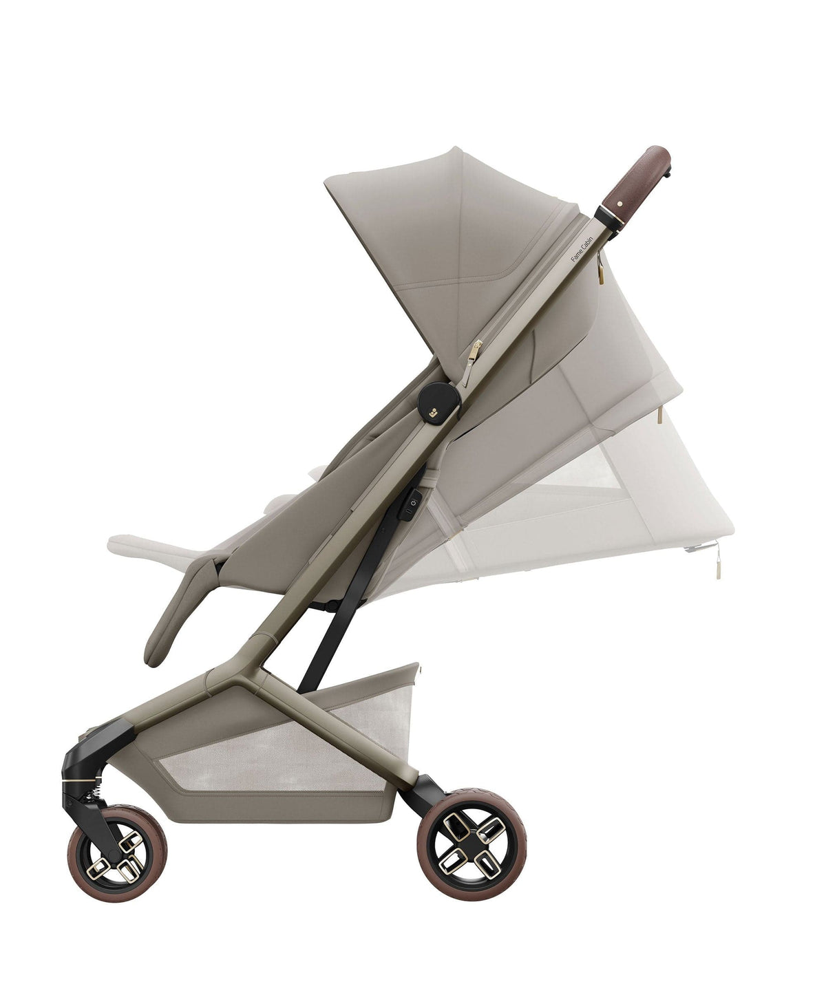 Maxi-Cosi Fame Cabin Pushchair With Carrycot & Raincover - Sapphire Sand
