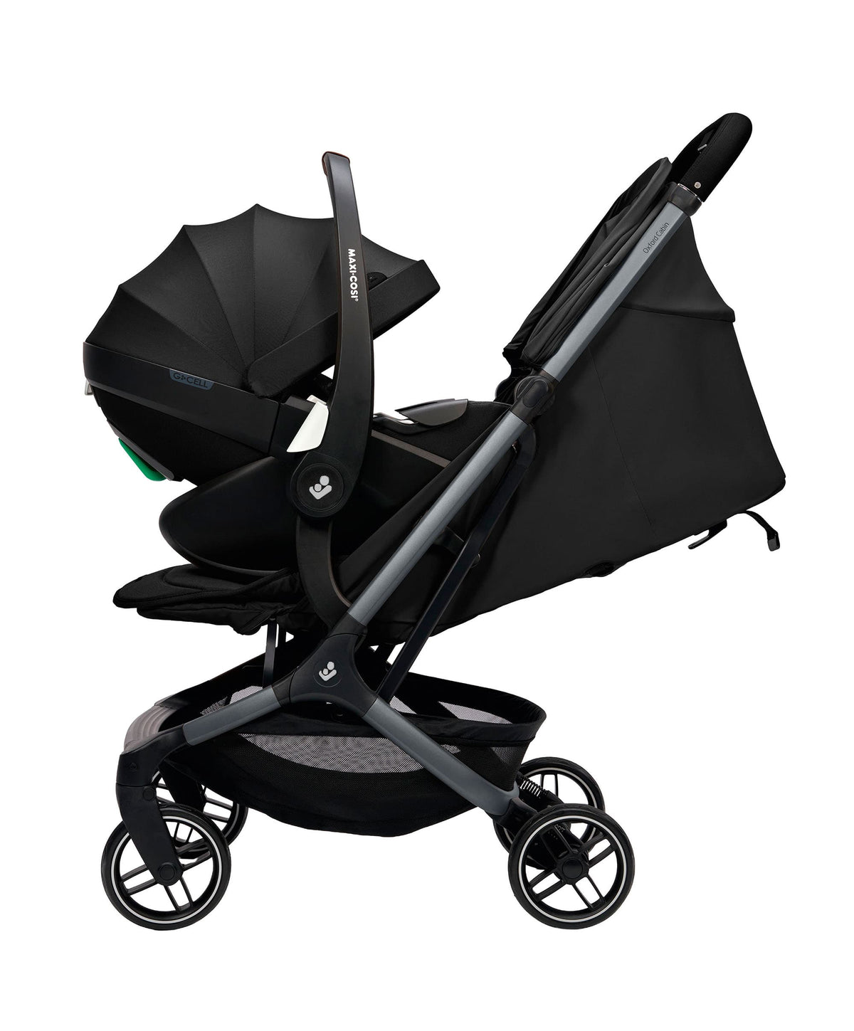 Maxi-Cosi Oxford Cabin Pushchair & Raincover - Onyx Black