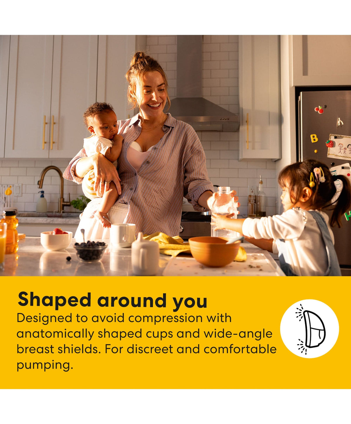Medela Motion InBra™ Double Electric Wearable Breast Pump