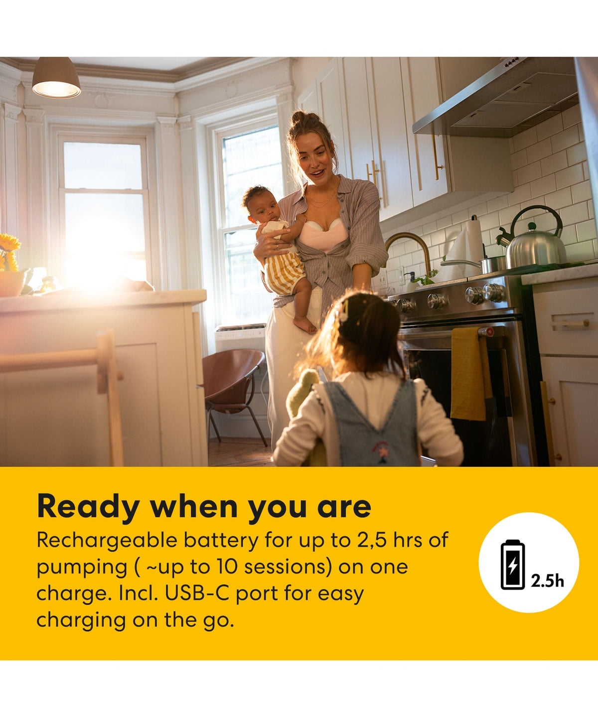 Medela Motion InBra™ Single Electric Wearable Breast Pump