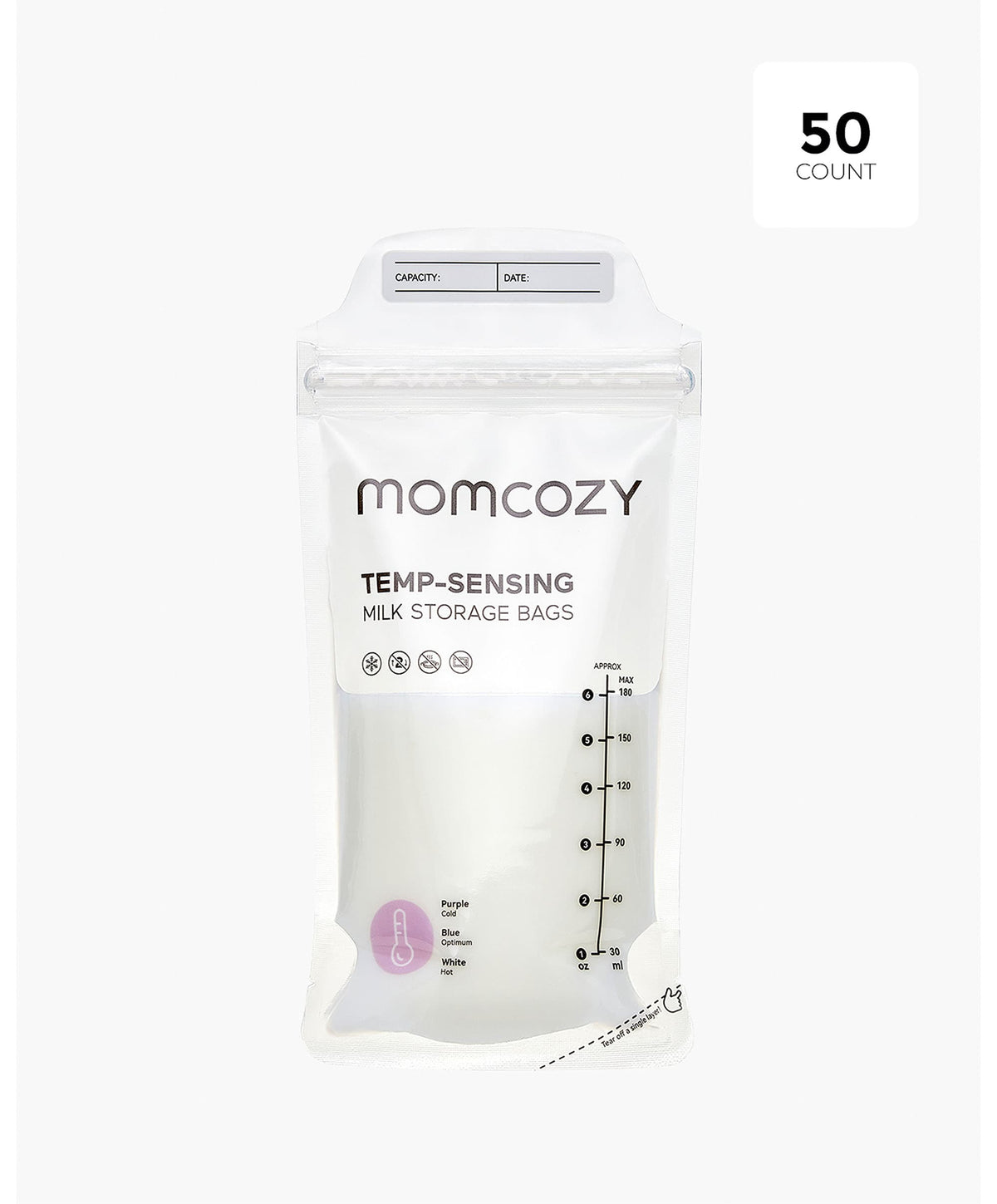 Momcozy Breastmilk Bag 50pcs