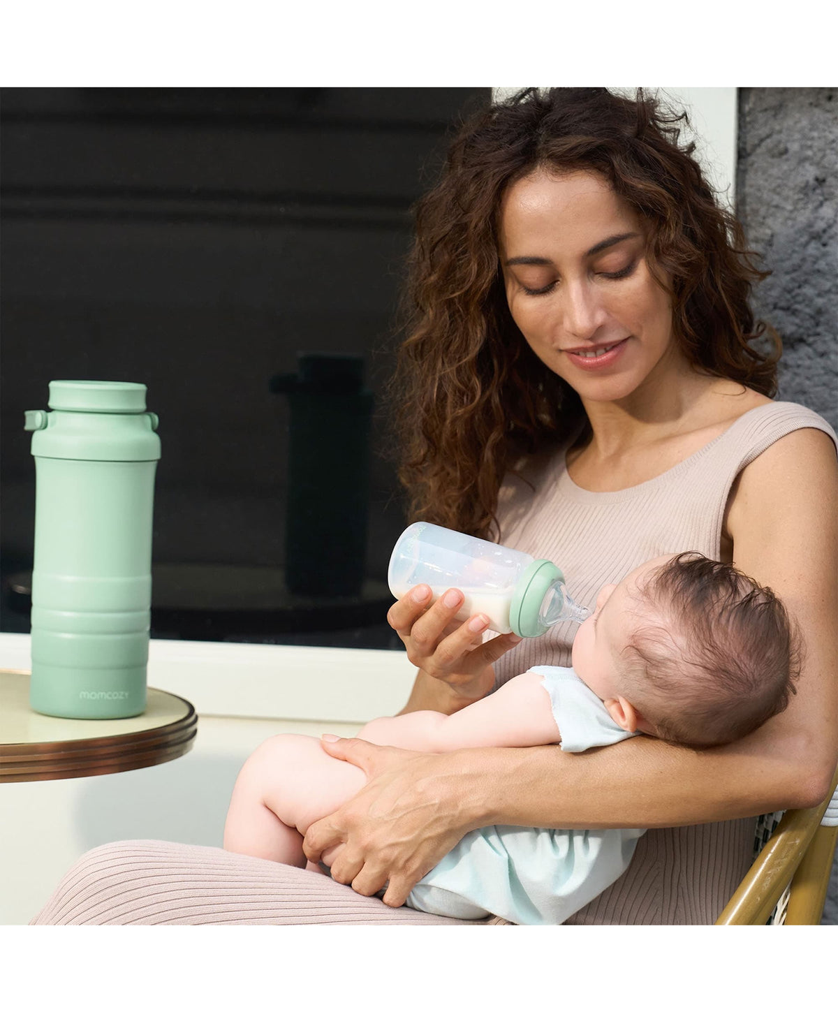 Momcozy Portable Breast Milk Cooler - Green