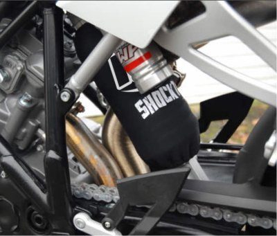 R&amp;G Racing Shocktube Rear Shock Protector for Select KTM and Triumph Models