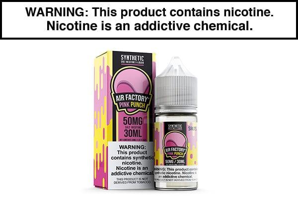 Pink Punch by Air Factory Synthetic Salt - 30ML - Vape Juice