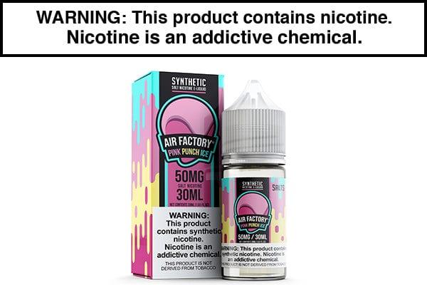 Pink Punch Ice by Air Factory Synthetic Salt - 30ML - Vape Juice