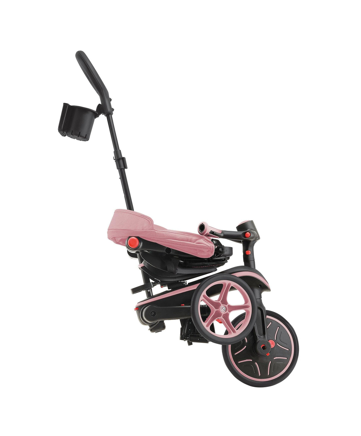 Globber Explorer Foldable 4-in-1 Trike - Pastel Pink