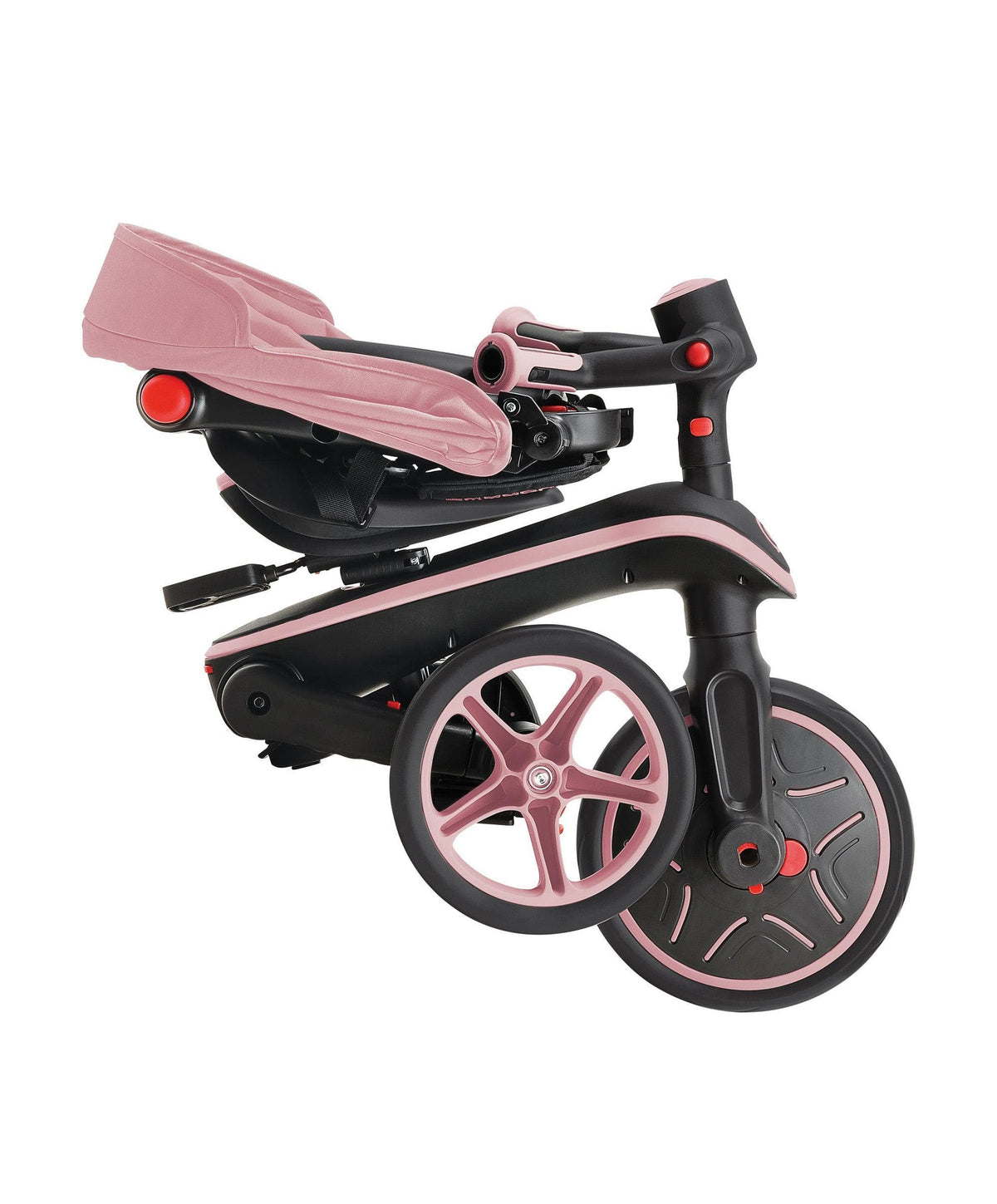 Globber Explorer Foldable 4-in-1 Trike - Pastel Pink