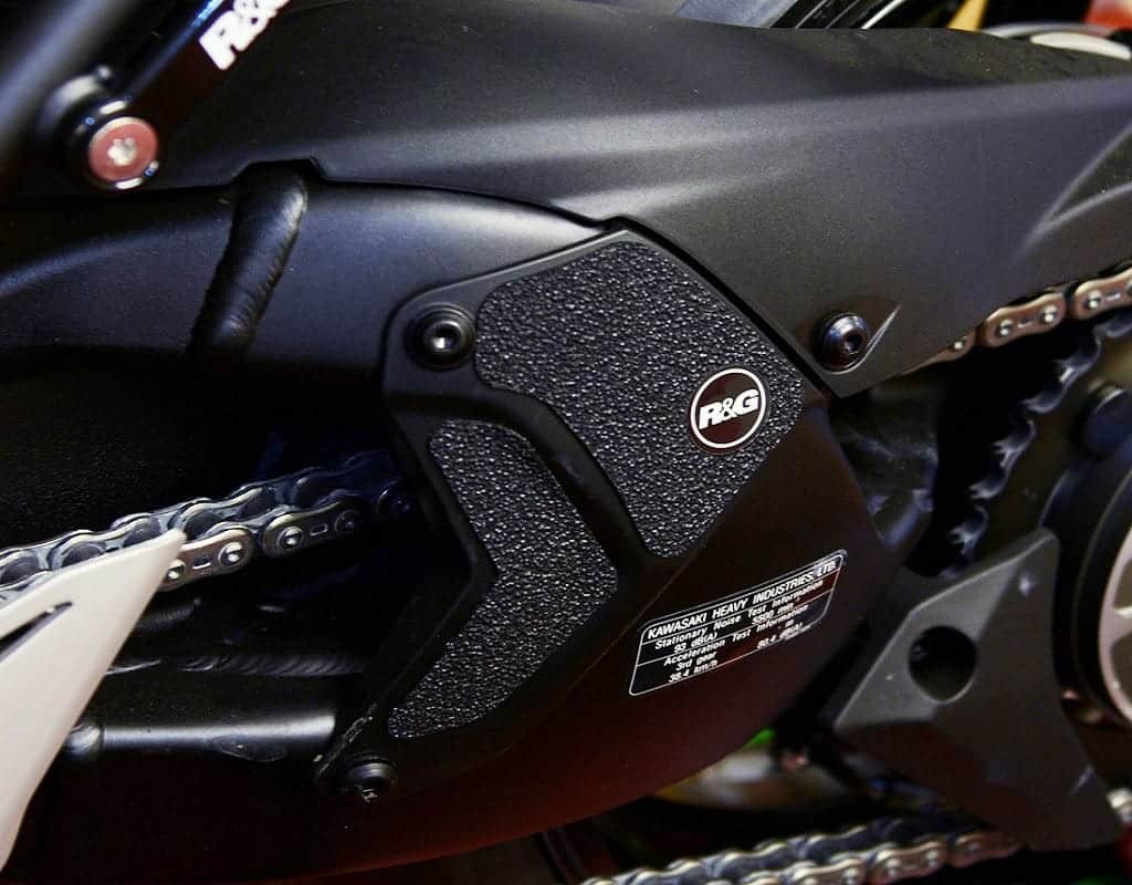 R&amp;G Racing Boot Guard Kit (Kawasaki motorcycle accessories for Ninja H2 SX)
