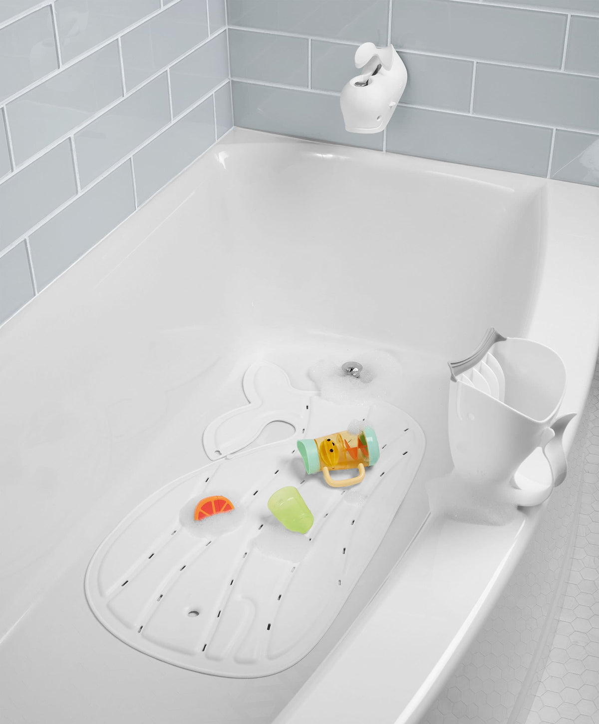 Moby Bath Mat- White