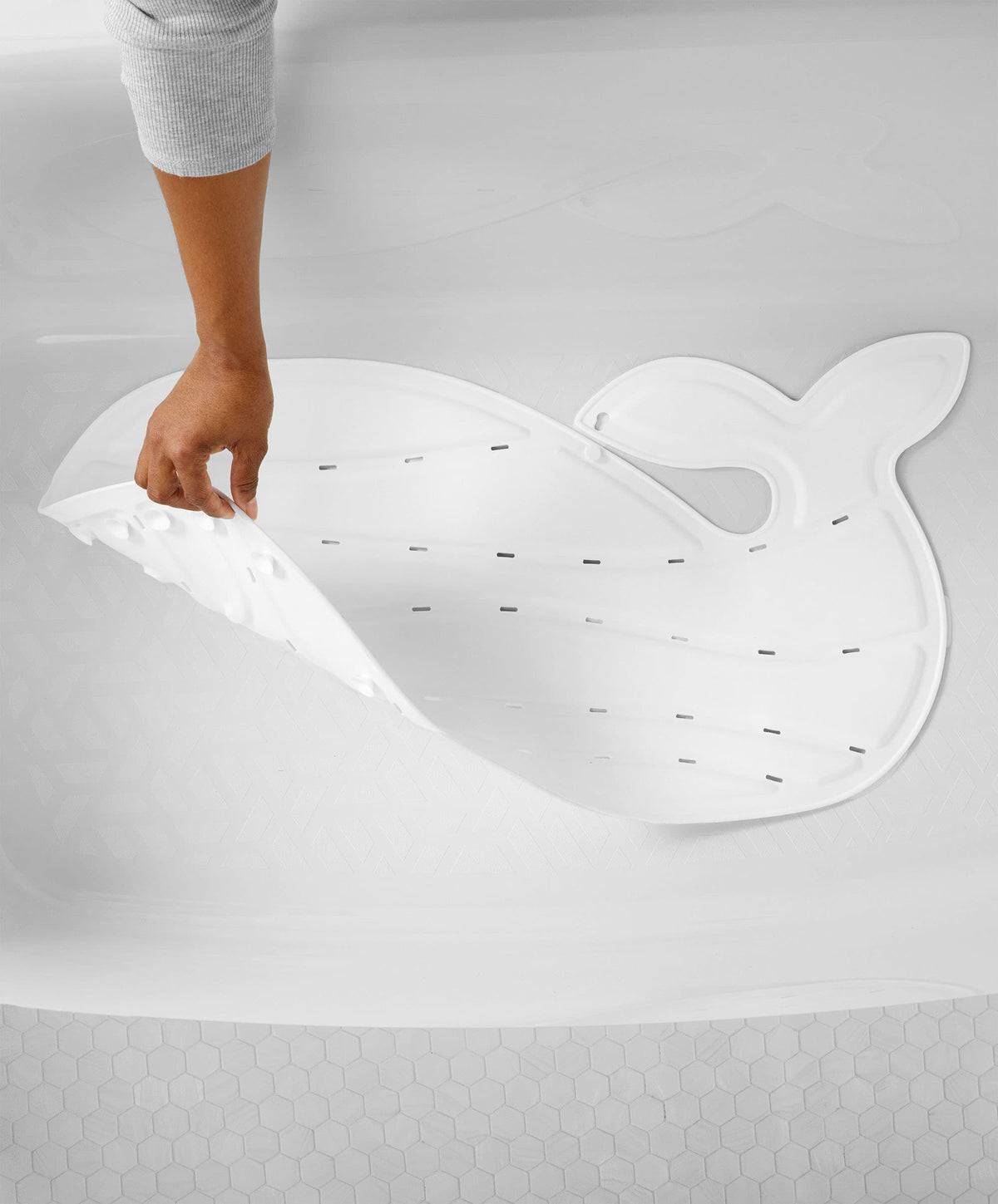 Moby Bath Mat- White