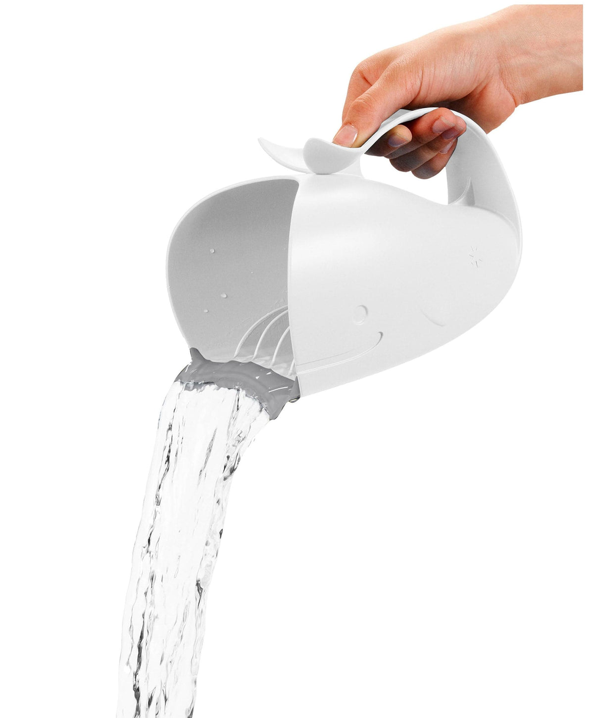 SkipHop Moby Bath Rinser  - White
