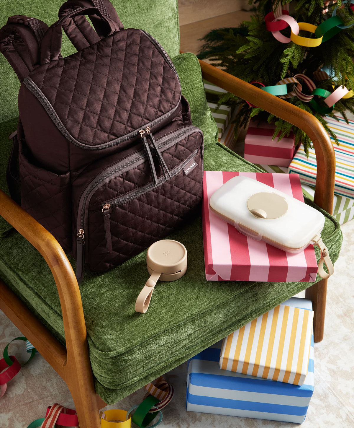 Skiphop Forma Next Nappy Backpack- Chocolate Brown