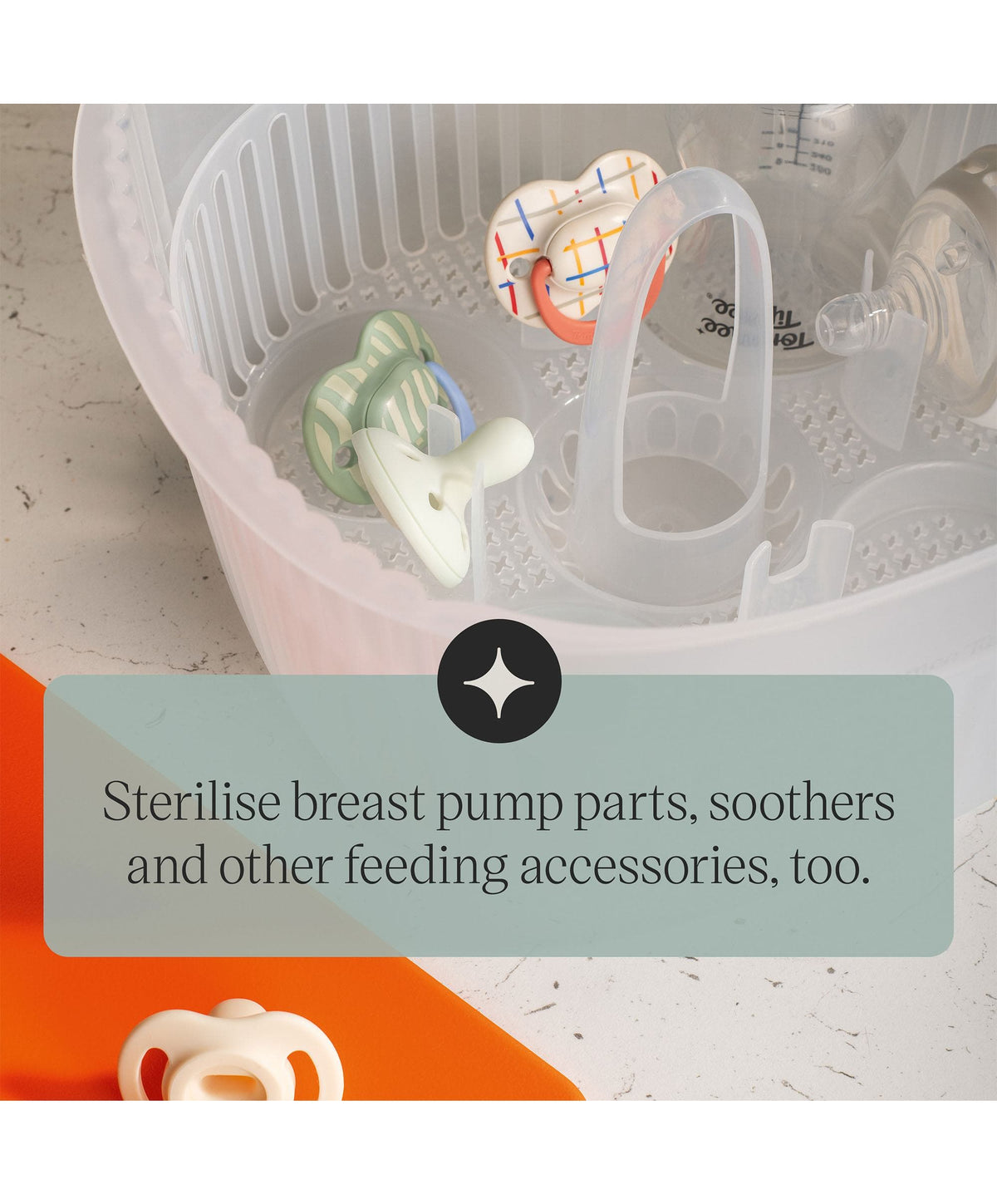 Tommee Tippee 2-in-1 Microwave Steriliser