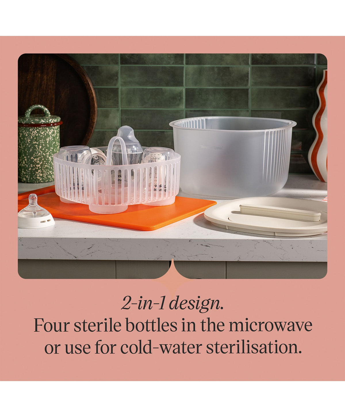 Tommee Tippee 2-in-1 Microwave Steriliser
