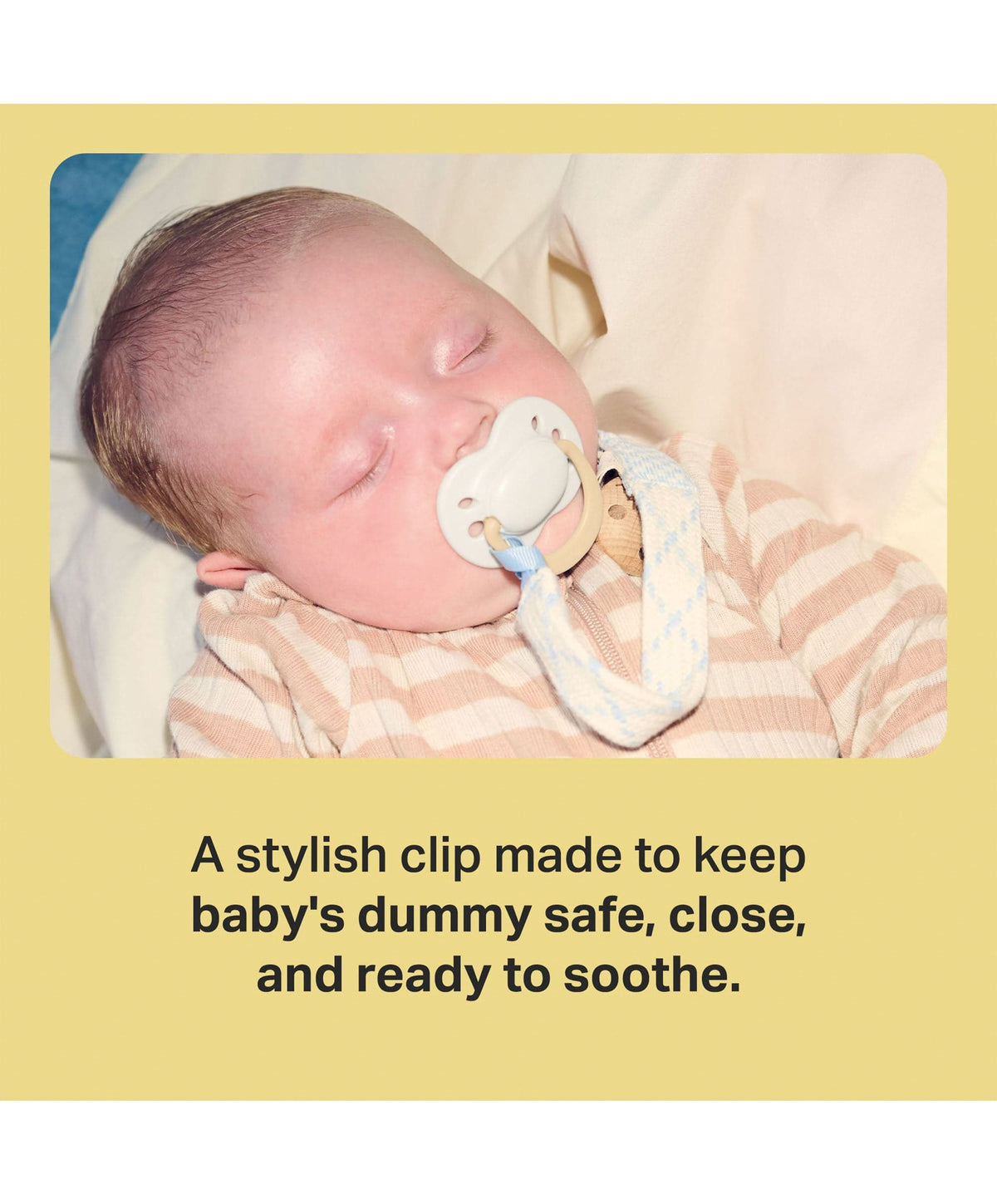 Tommee Tippee Soother Clip - Blue