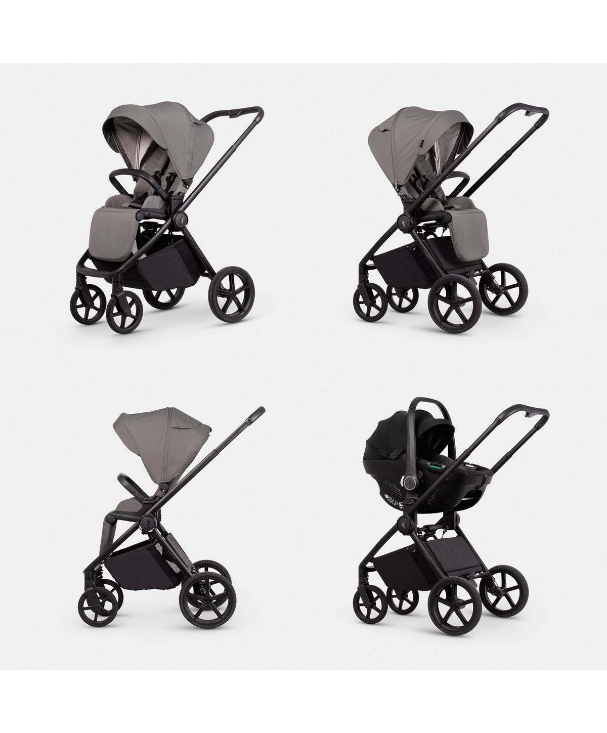Venicci Claro2 4in1 Ultimate Pushchair Bundle (13 Pieces) - Fog