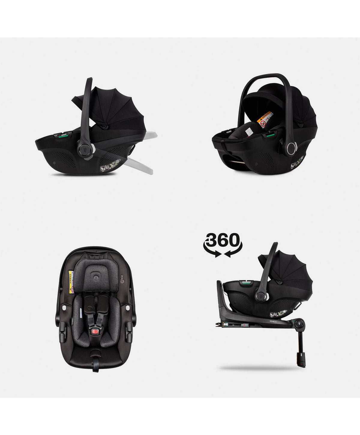 Venicci Claro2 4in1 Ultimate Pushchair Bundle (13 Pieces) - Fog