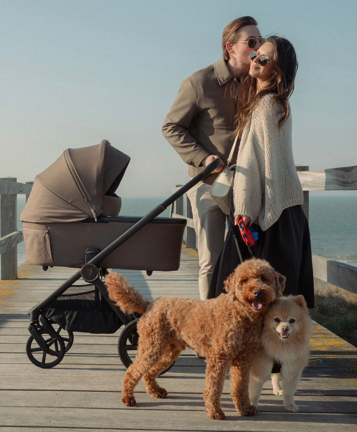 Venicci Upline3 2in1 Essential  Pushchair Bundle (11 Piece) - Sand