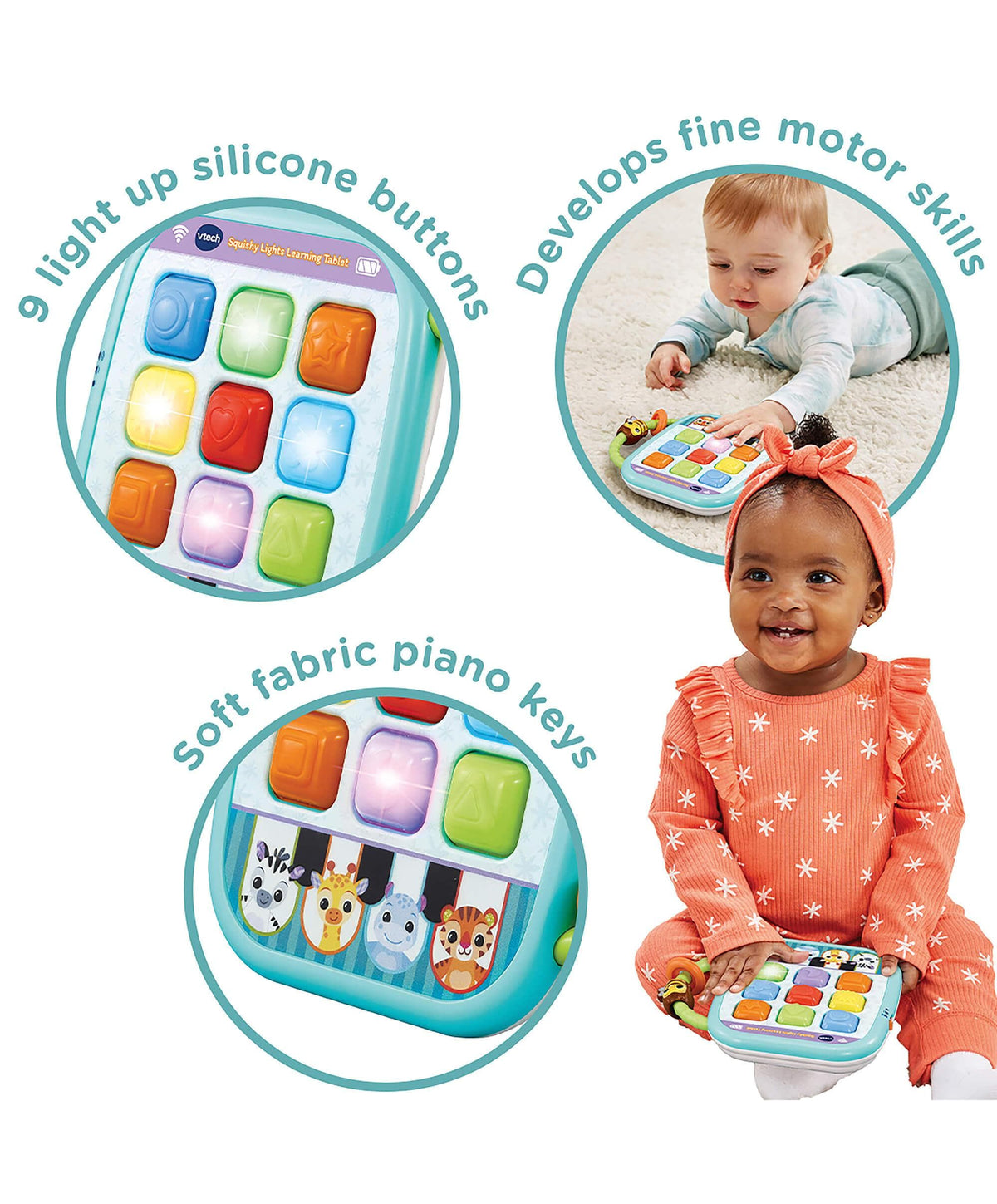 VTech Squishy Lights Learning Tablet